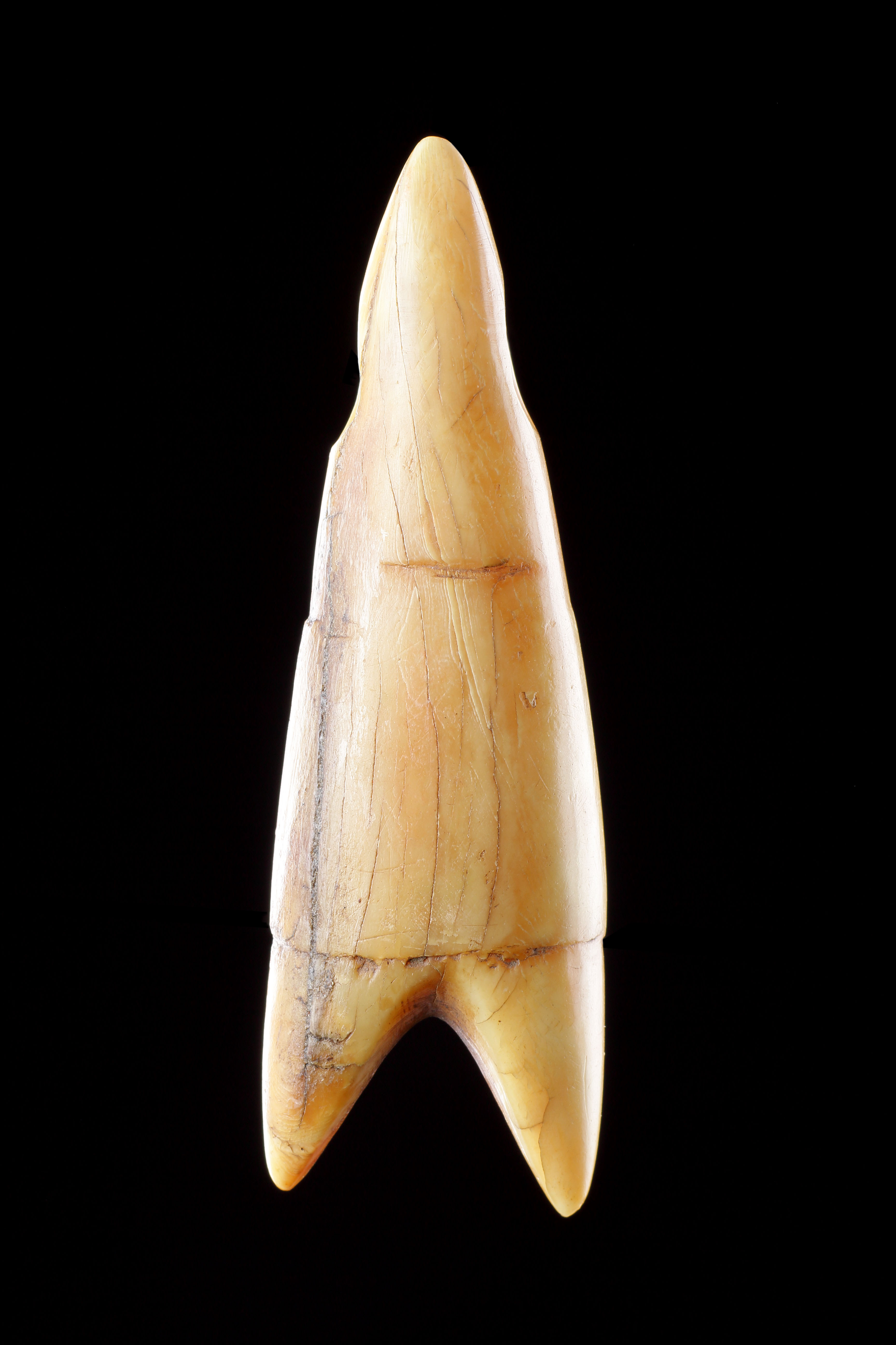 Bering Strait Eskimo Yupik Walrus Ivory Toggling Harpoon Point